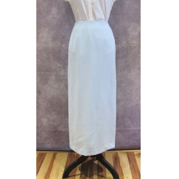 NEW Larry Levine Petite Suits Blazer & Skirt Blue - Picture 5 of 8